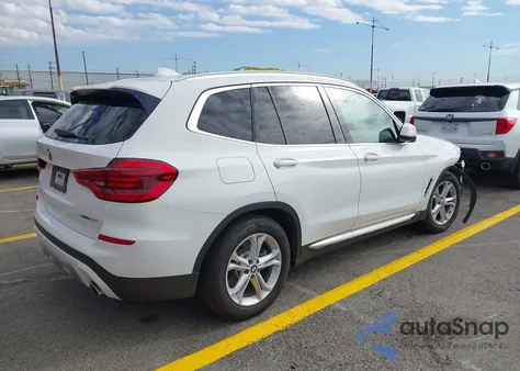 2020 BMW X3 Sdrive30I from USA, damaged, VIN 5UXTY3C01L9B67388